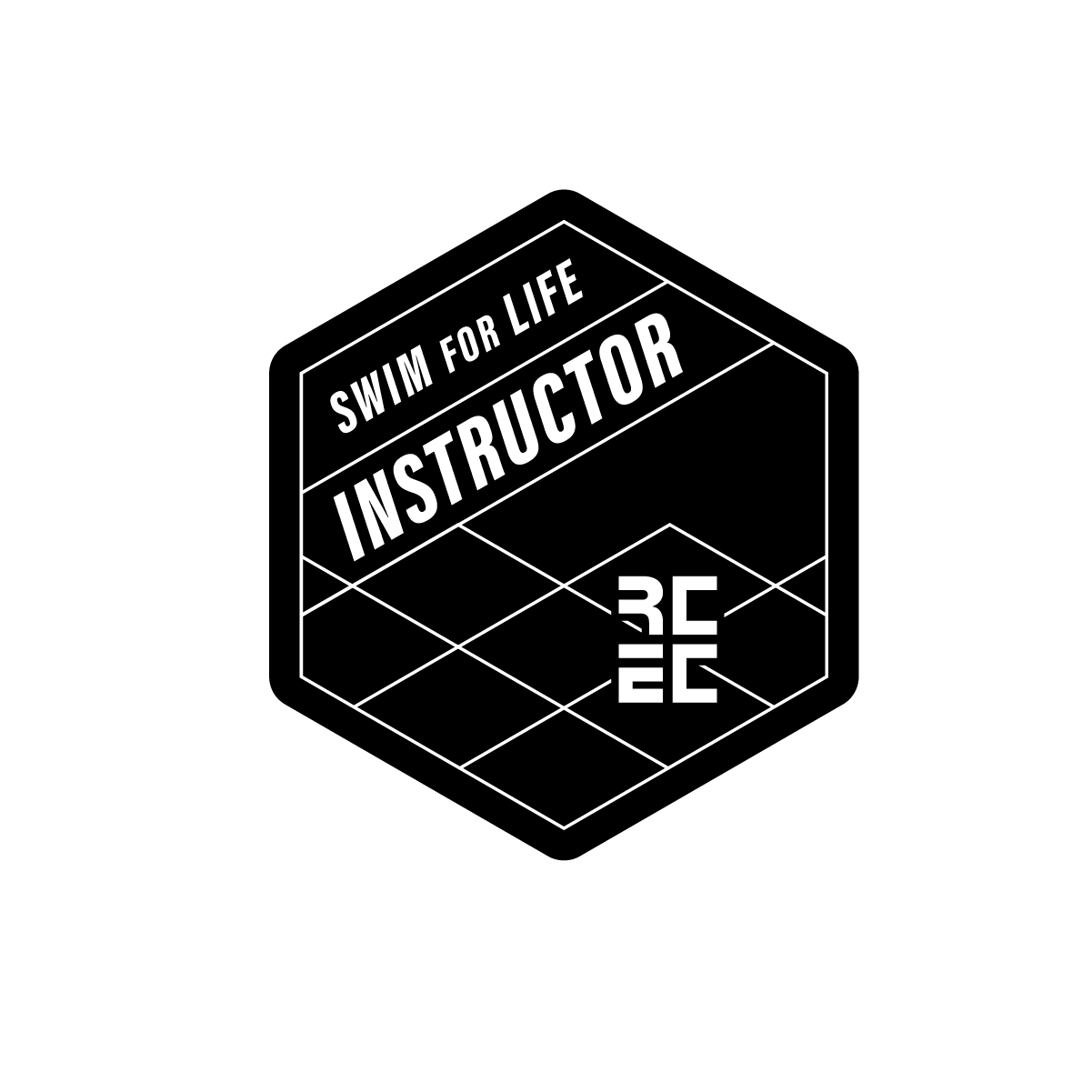 Logo BLACK SwimforLifeInstructor