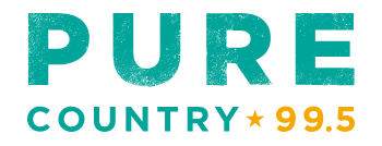 Pure Country 99.5 Logo